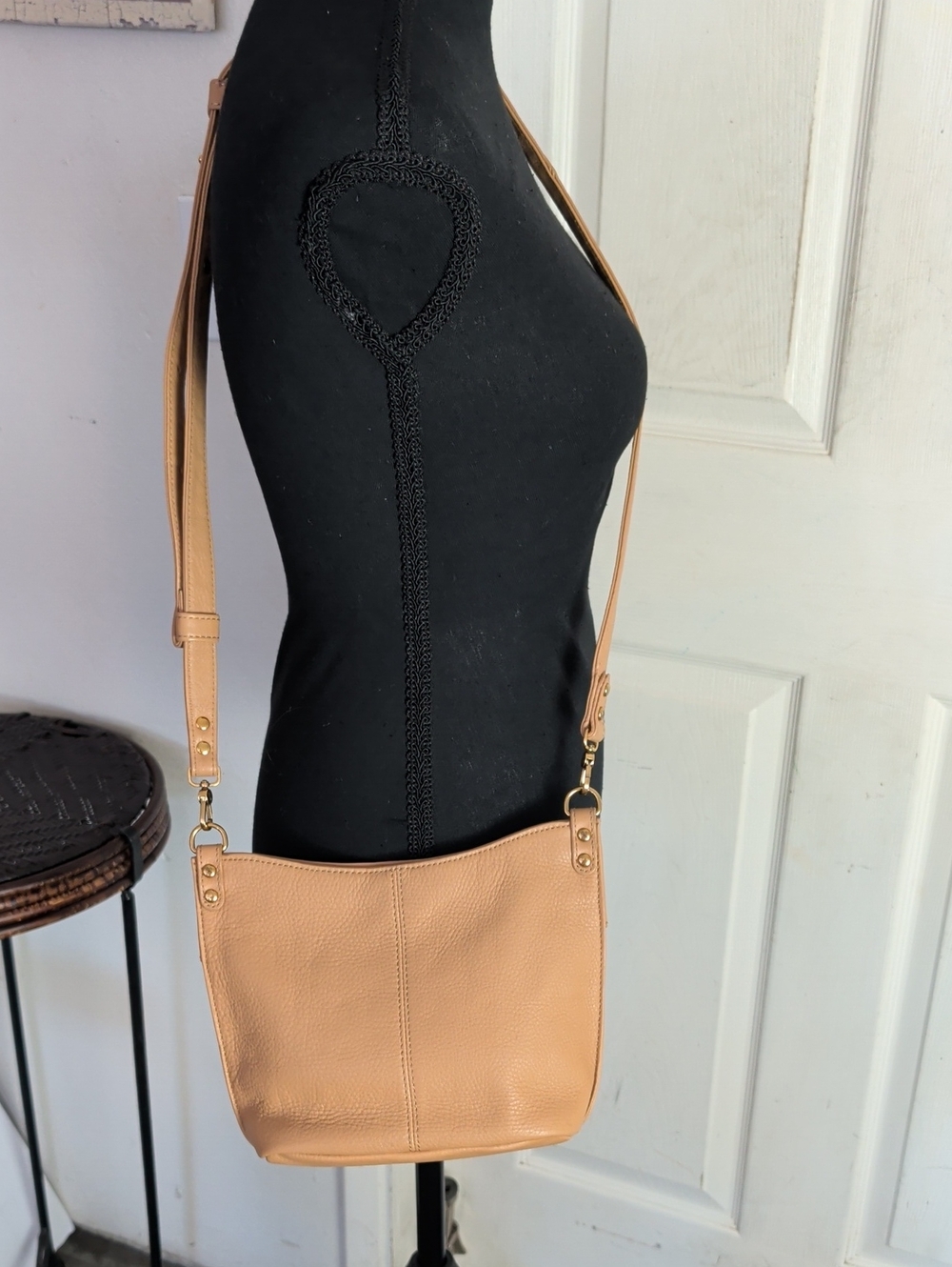 Hobo Leather Small Crossbody Bag